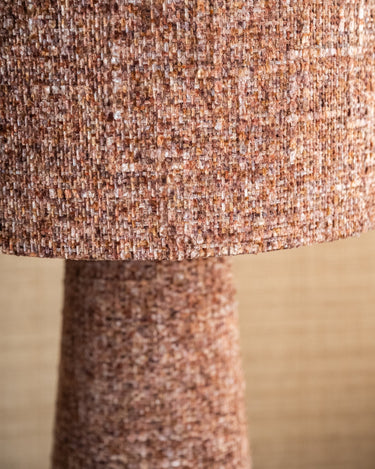 Floor Lamp Micky Bouclé Burgundy - Things I Like Things I Love