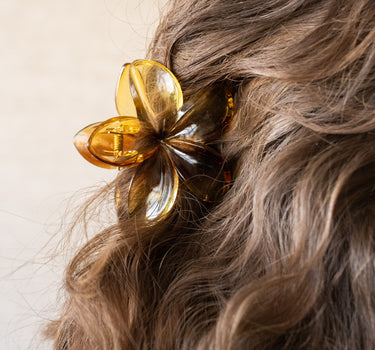 Flower Clip Yellow - Things I Like Things I Love