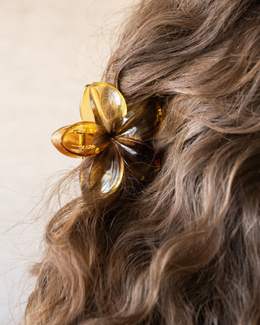 Flower Clip Yellow - Things I Like Things I Love