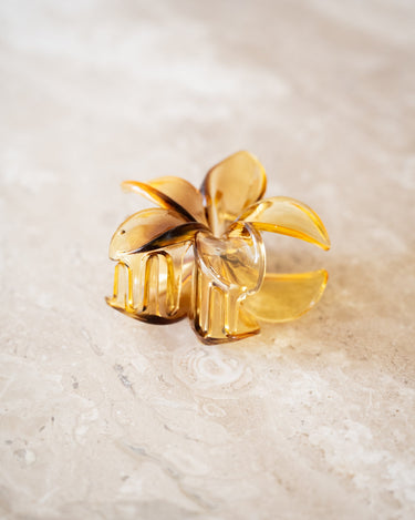 Flower Clip Yellow - Things I Like Things I Love