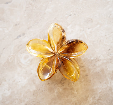 Flower Clip Yellow - Things I Like Things I Love
