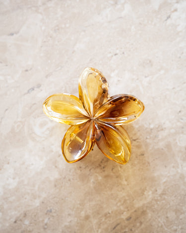 Flower Clip Yellow - Things I Like Things I Love