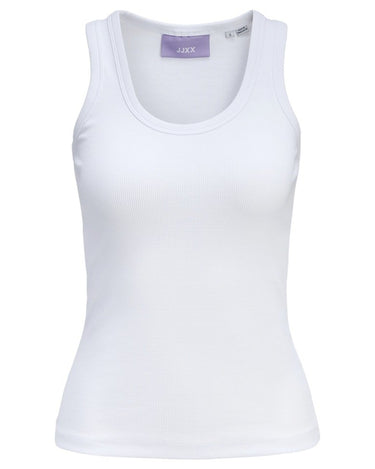 Frida U - Neck Top Bright White - Things I Like Things I Love