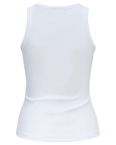 Frida U - Neck Top Bright White - Things I Like Things I Love