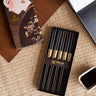 Gift Set 5PCS - Chopstick Maiko Brown - Things I Like Things I Love