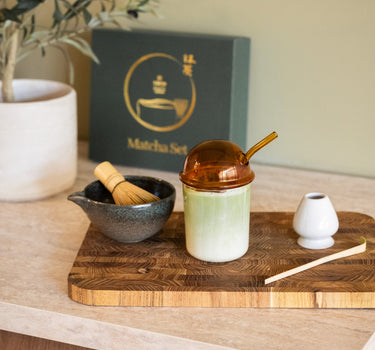 Gift Set - Handmade Japanese Matcha Set Hisui - Things I Like Things I Love