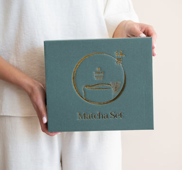 Gift Set - Handmade Japanese Matcha Set Hisui - Things I Like Things I Love