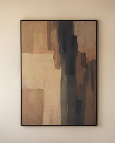 Groot Handgeschilderd Schilderij Earthbound - Things I Like Things I Love