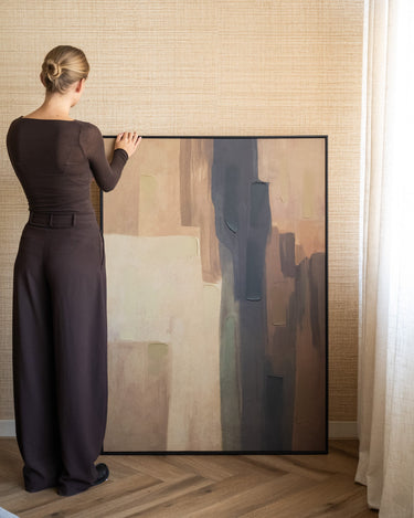 Groot Handgeschilderd Schilderij Earthbound - Things I Like Things I Love
