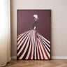 Groot Schilderij Elegance Bordeaux - Things I Like Things I Love