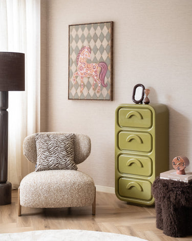 Groot Schilderij Paard Ruiten - Things I Like Things I Love
