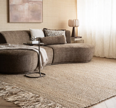 Groot Vloerkleed Jute Naturel - Things I Like Things I Love
