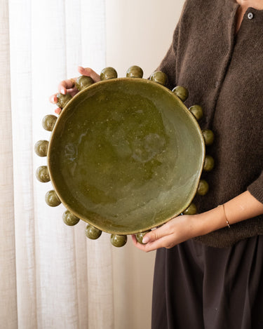 Grote Deco Schaal Viro Groen - Things I Like Things I Love