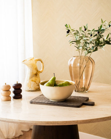Grote Handgemaakte Saladeschaal Livia Champagne - Things I Like Things I Love