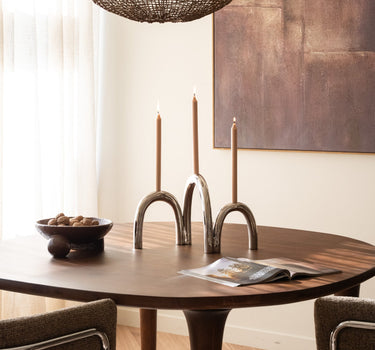 Grote Kandelaar Anni Chroom - Things I Like Things I Love
