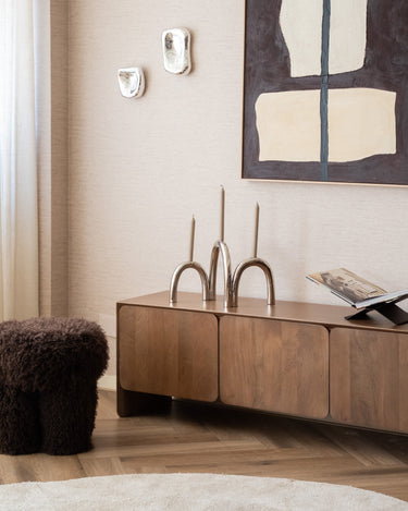 Grote Kandelaar Anni Chroom - Things I Like Things I Love