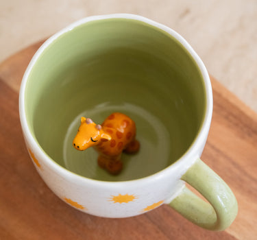 Grote Mok Surprise Giraf Groen - Things I Like Things I Love