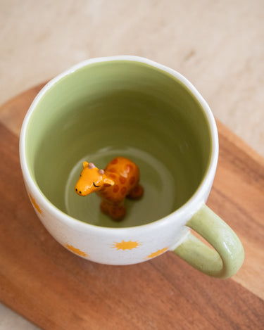 Grote Mok Surprise Giraf Groen - Things I Like Things I Love