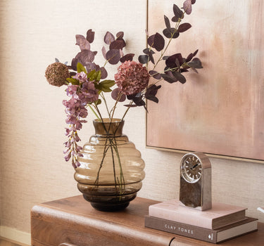 Grote Vaas Aron Glas Bruin - Things I Like Things I Love