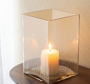 Grote Vaas Glen Glass Brown - Things I Like Things I Love