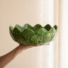 Hand - Painted Salad Bowl Leaf - Things I Like Things I Love