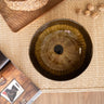Hand - painted Serving Bowl Cycle Brown - Things I Like Things I Love
