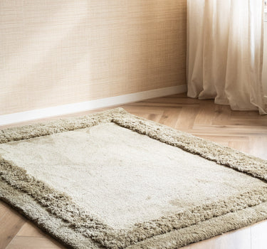 Hand - Tufted Rug Tura Olive Green - Things I Like Things I Love