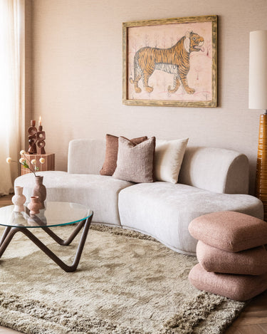 Hand - Tufted Rug Tura Olive Green - Things I Like Things I Love