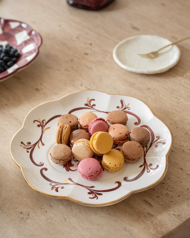 Handgemaakt Serveerbord Riggiola Bloem - Things I Like Things I Love
