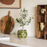 Handgemaakte Bloempot / Keukengereihouder Asta Groen - Things I Like Things I Love