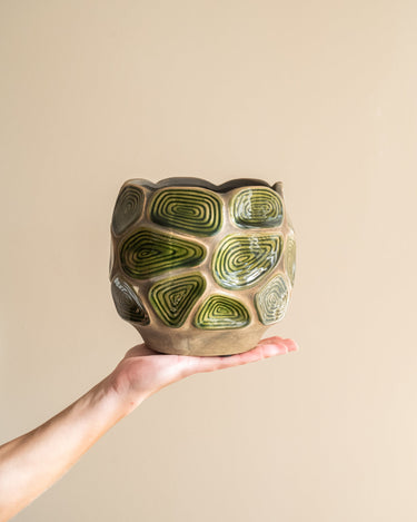 Handgemaakte Bloempot / Keukengereihouder Asta Groen - Things I Like Things I Love