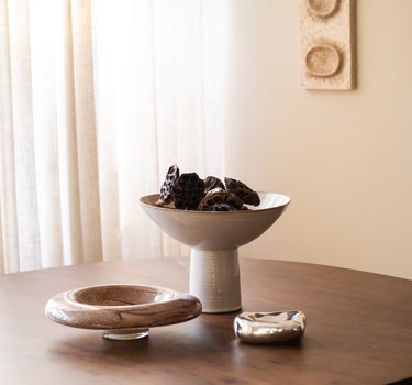 Handgemaakte Deco Schaal Jade Glas - Things I Like Things I Love