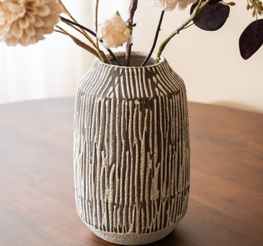 Handgemaakte Deco Vaas Maro Bruin - Things I Like Things I Love