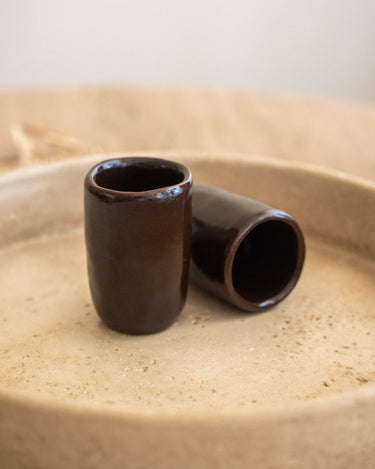 Handgemaakte Espressomok Serpa Bruin - Things I Like Things I Love