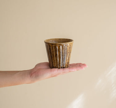 Handgemaakte Japanse Mok Mino Geel - Things I Like Things I Love