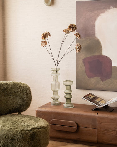 Handgemaakte Vaas / Kandelaar Ara Groen - Things I Like Things I Love