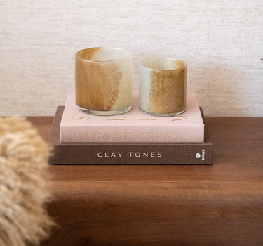 Handgemaakte Waxinelichthouder Tauraco Glas - Things I Like Things I Love