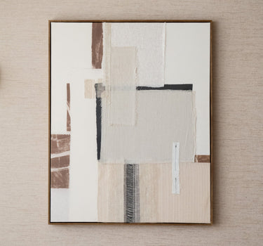 Handgeschilderd Groot Schilderij Yakarta Abstract - Things I Like Things I Love