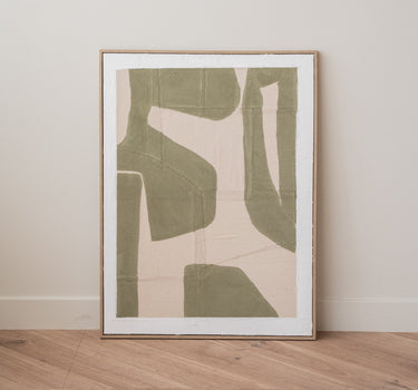 Handgeschilderd Schilderij Isa Groen - Things I Like Things I Love
