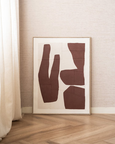 Handgeschilderde Schilderij Isa Bordeaux - Things I Like Things I Love
