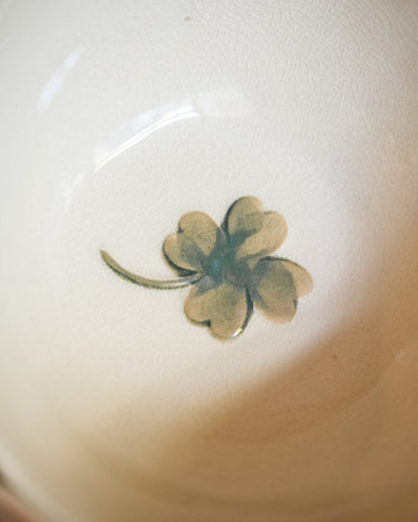 Handmade Bowl Lucky Clover Ceramic - Things I Like Things I Love