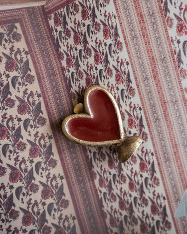 Handmade Card Holder Heart Pyar - Things I Like Things I Love