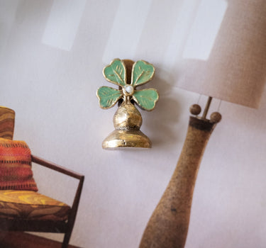 Handmade Card Holder Lucky Clover - Things I Like Things I Love