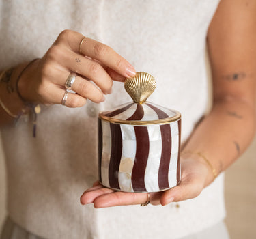Handmade Circus Box Abby Burgundy - Things I Like Things I Love