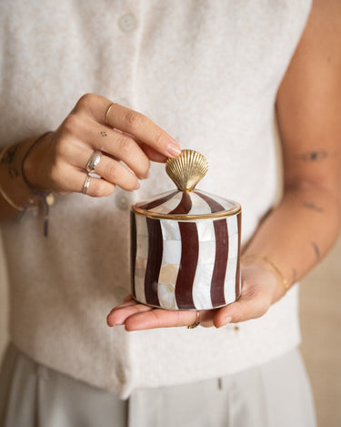 Handmade Circus Box Abby Burgundy - Things I Like Things I Love