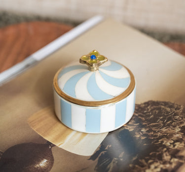 Handmade Circus Box Lou Blue - Things I Like Things I Love