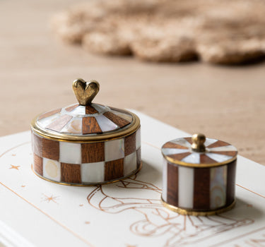 Handmade Circus Box Woody Brown - Small - Things I Like Things I Love