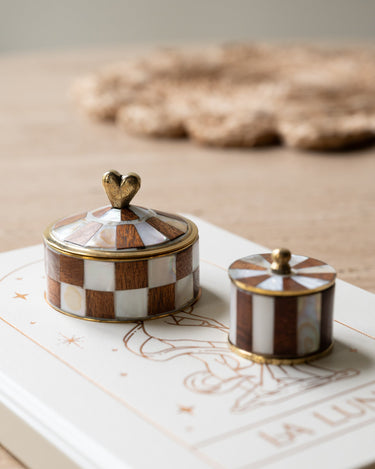 Handmade Circus Box Woody Brown - Small - Things I Like Things I Love
