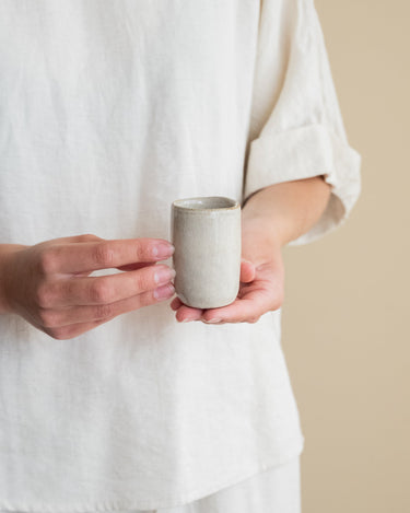 Handmade Espresso Mug Serpa Beige - Things I Like Things I Love