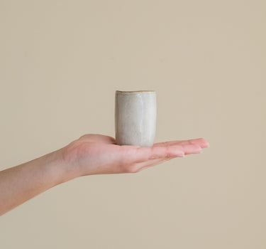 Handmade Espresso Mug Serpa Beige - Things I Like Things I Love